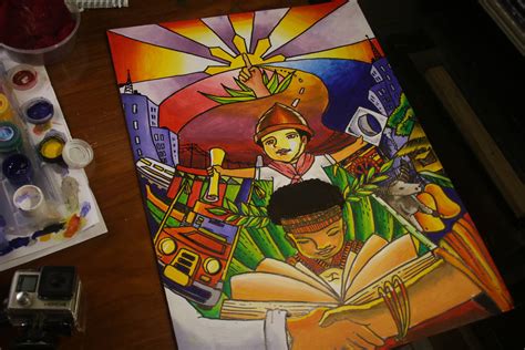 POSTER MAKING BUWAN NG WIKA 2019 .